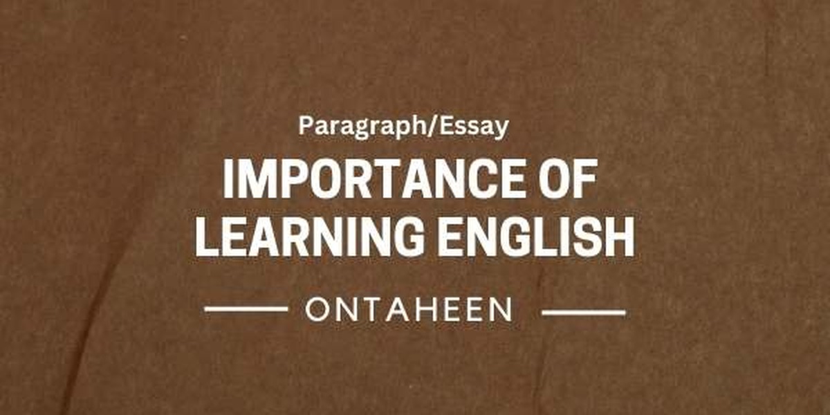 Importance of Learning English Essay for Class 5-12 (2026)